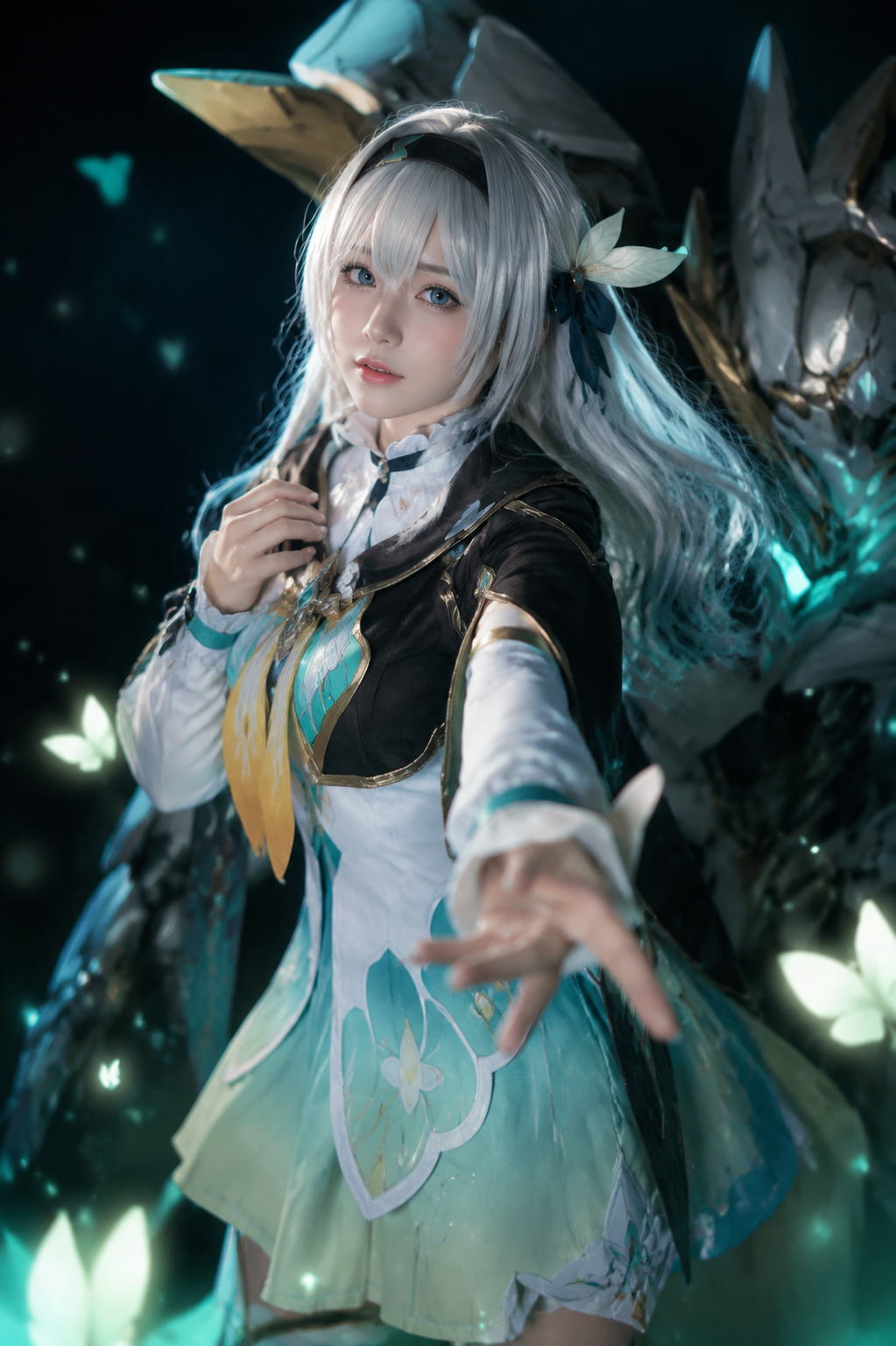 生成一个流萤coser